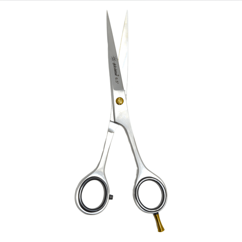 

Globalstar 6.5'' Barber Scissors - Premium Stainless Steel Hair Cutting Scissors with Comfort Grip