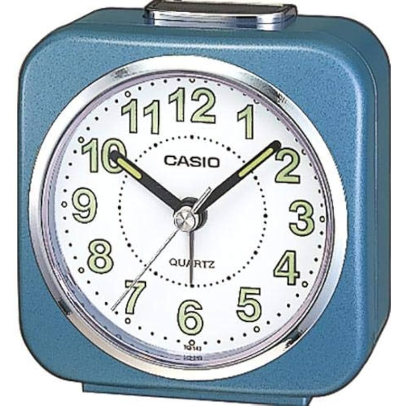 

Casio Analog Table Clock, TQ-143S-2DF, Blue