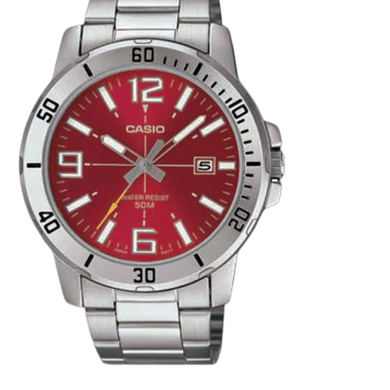 Casio Gents,MTP-VD01D-4bVUDF, steel, waterproof