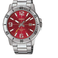 Casio Gents,MTP-VD01D-4bVUDF, steel, waterproof