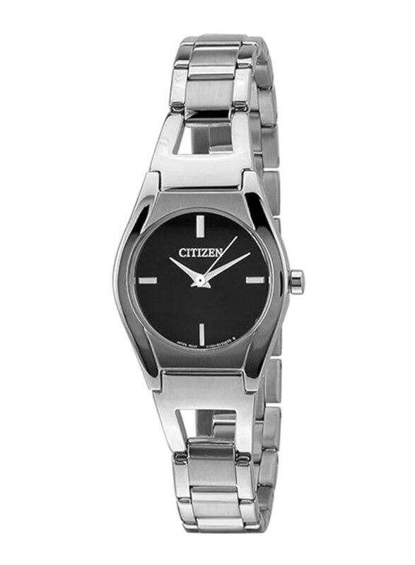 

Citizen Analog Watch for Women with Stainless Steel Band, Water Resistant, EX0320-50E, Black-Silver