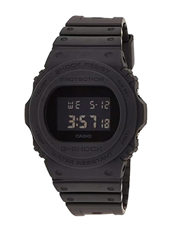 

G-Shock Digital Watch for Men with Resin Band, Water Resistant, DW-5750E-1BDR, Black