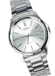 Casio Analog Watch for Men with Stainless Steel Band, Water Resistant, MTP-1183A-7ADF, Silver