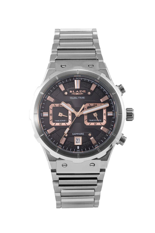 

BLADE Admiral Grey 3686G2SGS SS Case & Band Multifunction Men's Watch