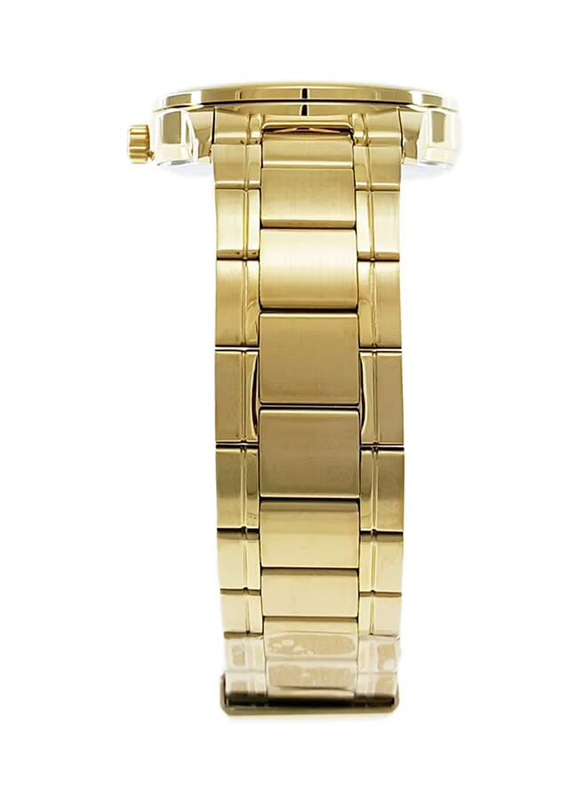 Casio Analog Watch for Women with Stainless Steel Band, Water Resistant, LTP-V002G-9A, Gold