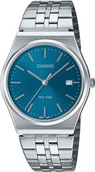 Casio steel round watch