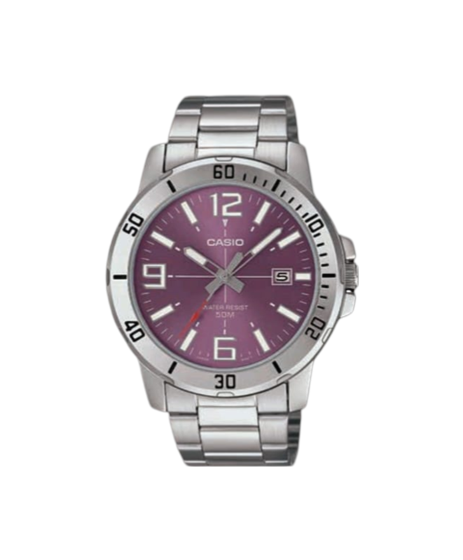 Casio Gents,MTP-VD01D-6bVUDF, steel, waterproof