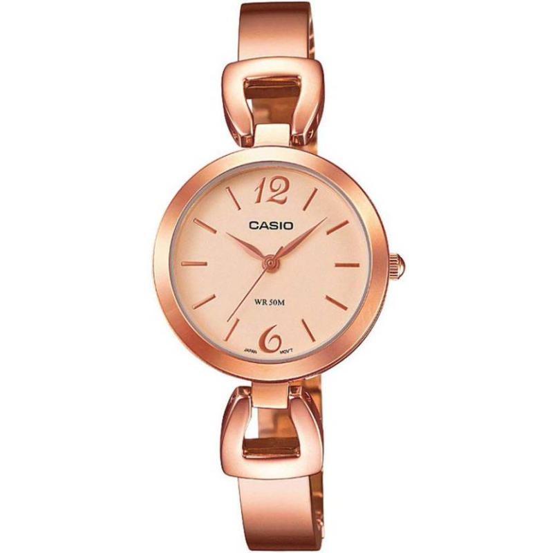 

Casio Enticer Analog Watch for Women with Stainless Steel Band, Water Resistant, LTP-E402PG-9AVDF, Rose Gold-Rose Gold