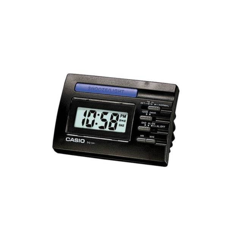 

Casio Digital Table Clock, DQ-541-1R, Black