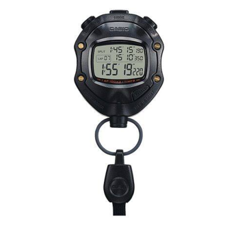 

Casio Digital Pocket Unisex Watch, Water Resistant, HS-80TW-1DF, Black-Black