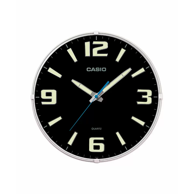 

Casio Wall Clock, IQ-63-1DF, Black