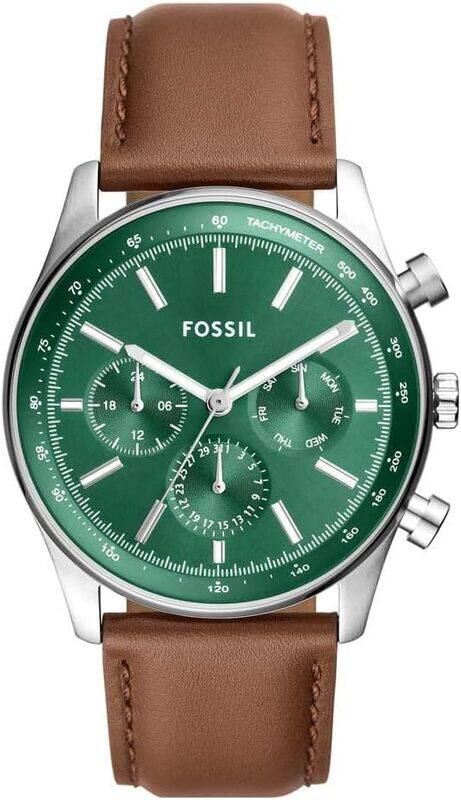 

FOSSIL GENTS LEATHER CHRONO BQ2858