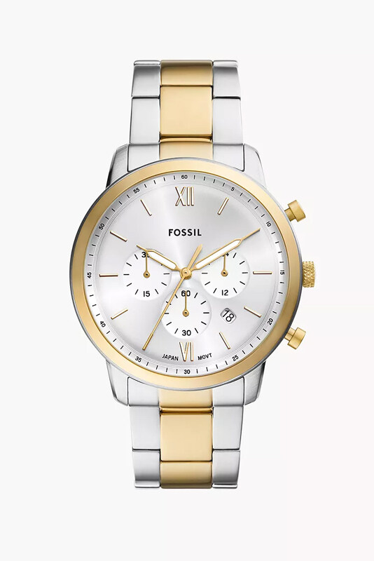 

Fossil Neutra Chronograph Two-Tone Stainless Steel Watch - FS6112