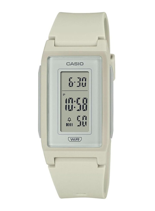 

Casio Youth Series Digital Watch for Women with Resin Band, Water Resistant, LF-10WH-8DF, Grey-Grey