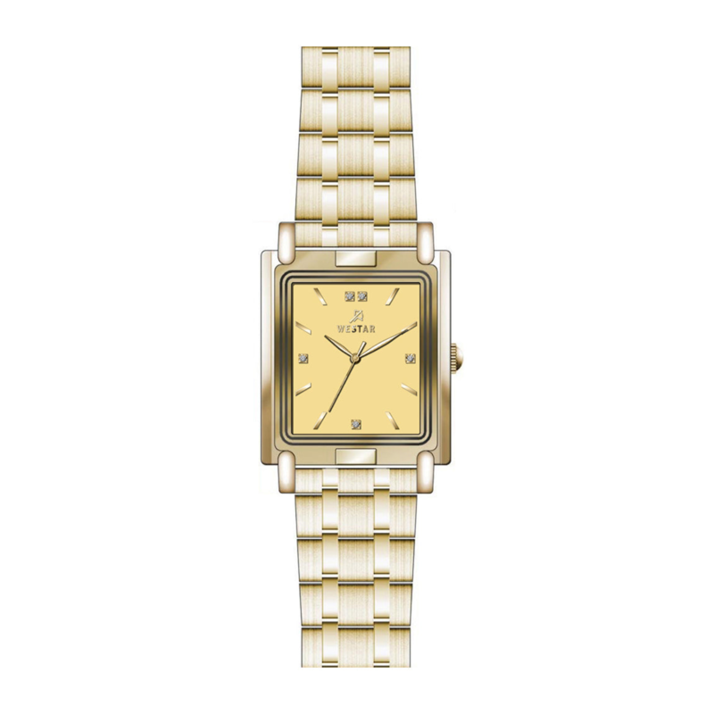 

Westar Analog Watch for Men with Stainless Steel Band, Water Resistant, EX7590GPN108, Gold-Yellow