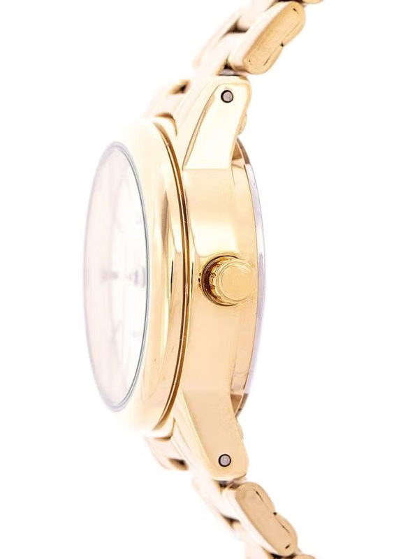 Casio Analog Watch for Women with Stainless Steel Band, Water Resistant, LTP-V002G-9A, Gold