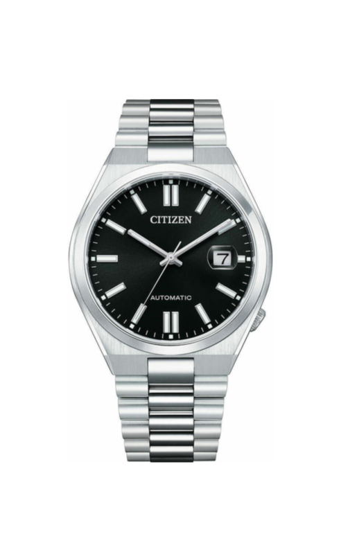 

Citizen Analog Watch for Men with Stainless Steel Band, Water Resistant, NJ0150-81E, Silver-Black