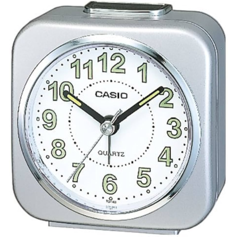 

Casio Analog Table Clock, TQ-218-1BDF, Black