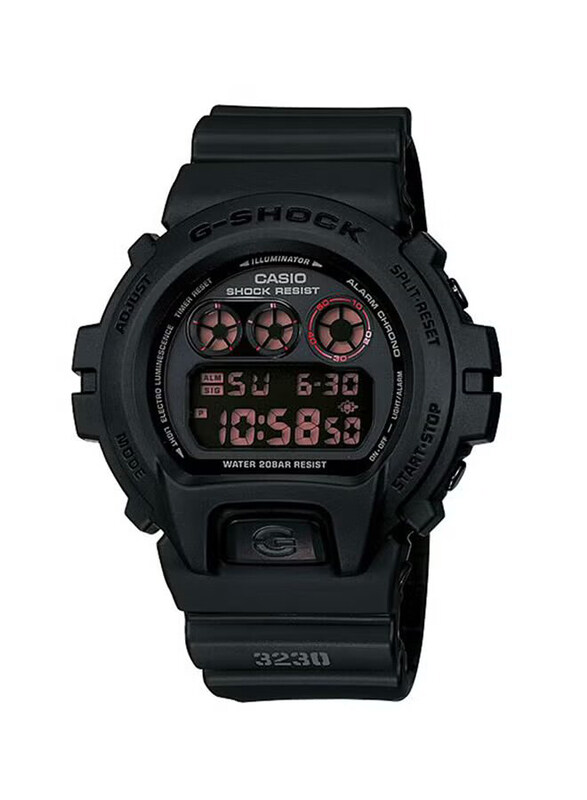 

Casio G-Shock Digital Quartz Watch for Men with Rubber Band, Water Resistant, DW-6900MS-1DR, Black