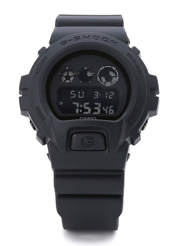 

Casio G-Shock Digital Quartz Watch for Men with Resin Band, Water Resistant, DW-6900BB-1DR, Black