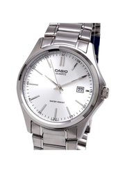 Casio Analog Watch for Men with Stainless Steel Band, Water Resistant, MTP-1183A-7ADF, Silver