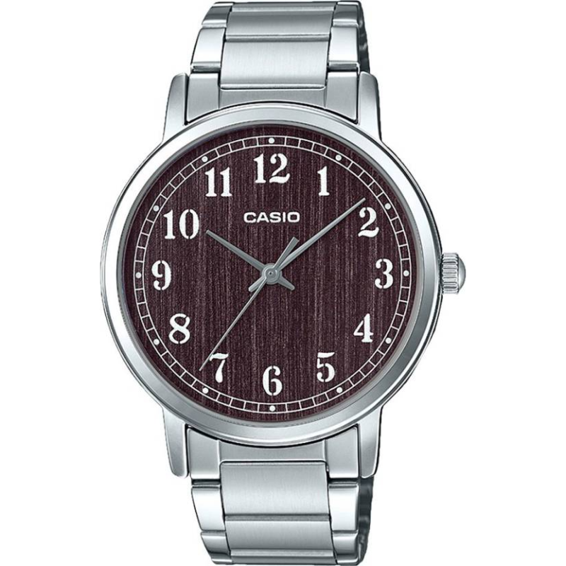 

Casio Analog Watch for Women with Stainless Steel Band, Water Resistant, LTP-E145D-5B1DF, Silver-Black