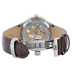 Blade Sempre Analog Watch for Men with Leather Genuine Band, Water Resistant, 3662G1TSO, Brown-Multicolour