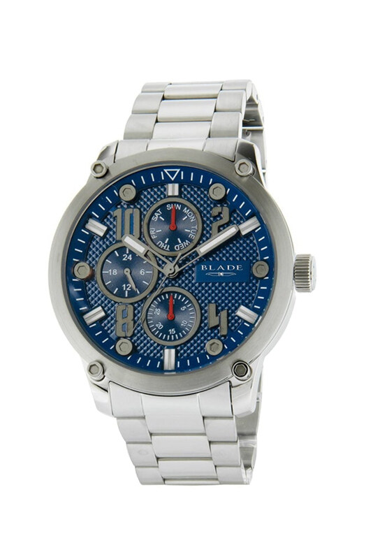 

Blade Combat Ii Blue 3563g2sbs Stainless Steel Multifunction Men’s Watch