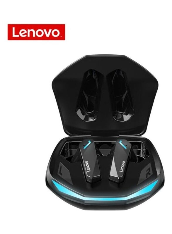 Lenovo Thinkplus GM2 Pro True Wireless / Bluetooth Gaming Headphones, Black