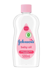 Johnson's 500ml Baby Oil, Clear