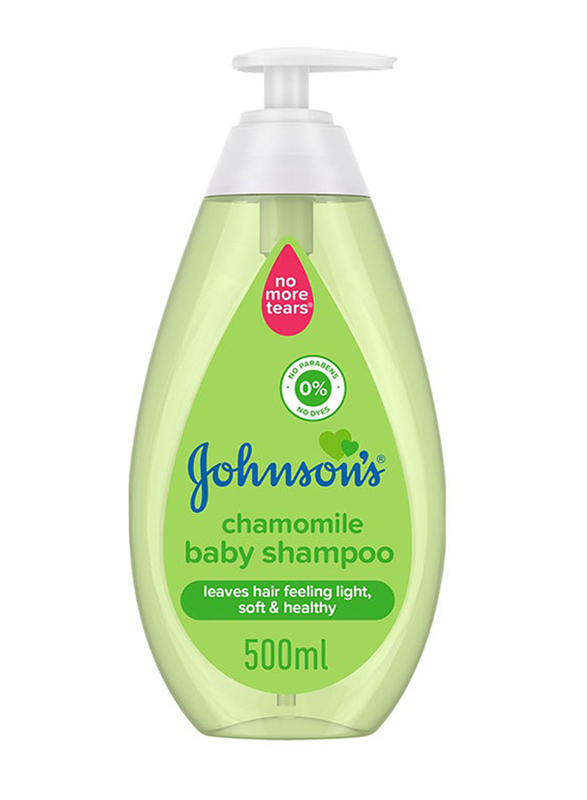 

Johnson's 500ml Chamomile Baby Shampoo, Green