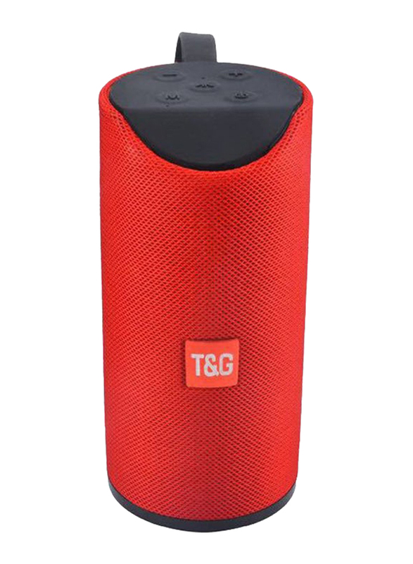 T&G TG113 Outdoor Bluetooth Portable Speaker, Red