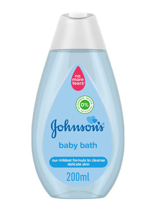 

Johnson's 200ml Baby Bath, Blue