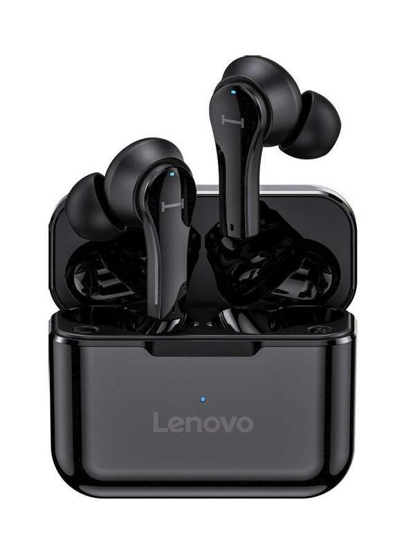 

Lenovo QT82 True Wireless / Bluetooth In-Ear Noise Cancelling Earbuds, Black