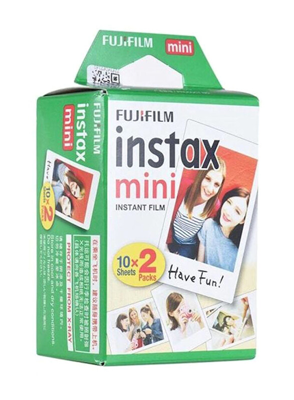 

Fujifilm Instax Mini Photo Paper, 20 Sheets, White