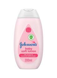 Johnson's 200ml Soft Baby Lotion, White