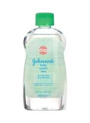 Johnson's 300ml Aloe Vera Baby Oil, Clear