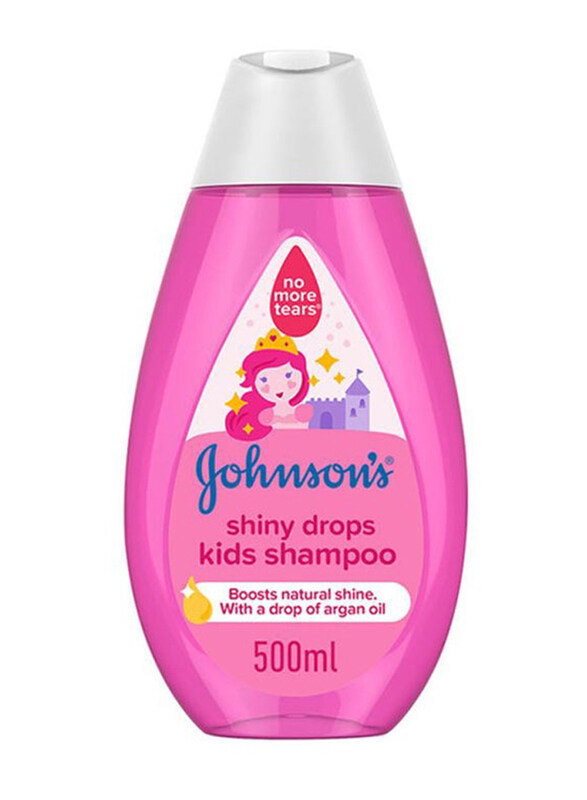 

Johnson's 500ml Shiny Drops Kids Shampoo, Pink