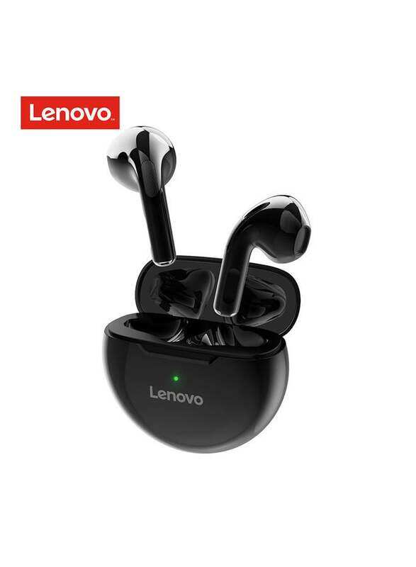 

Lenovo LivePods HT38 True Wireless / Bluetooth In-Ear Earbuds with Mic, Black