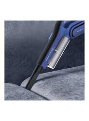 Deerma Portable 2-In-1 Handheld Vacuum Cleaner, 600W, DX810, Blue/Black