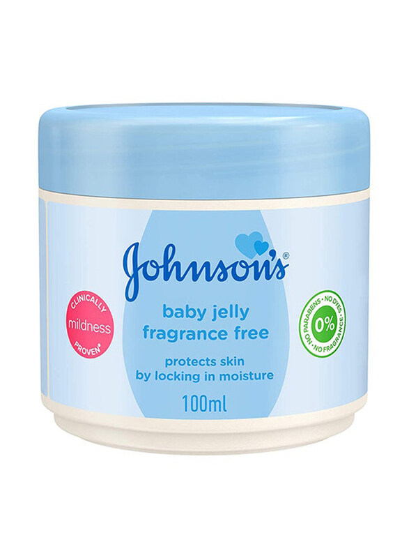 

Johnson's 100ml Baby Jelly Fragrance Free Lotion, White