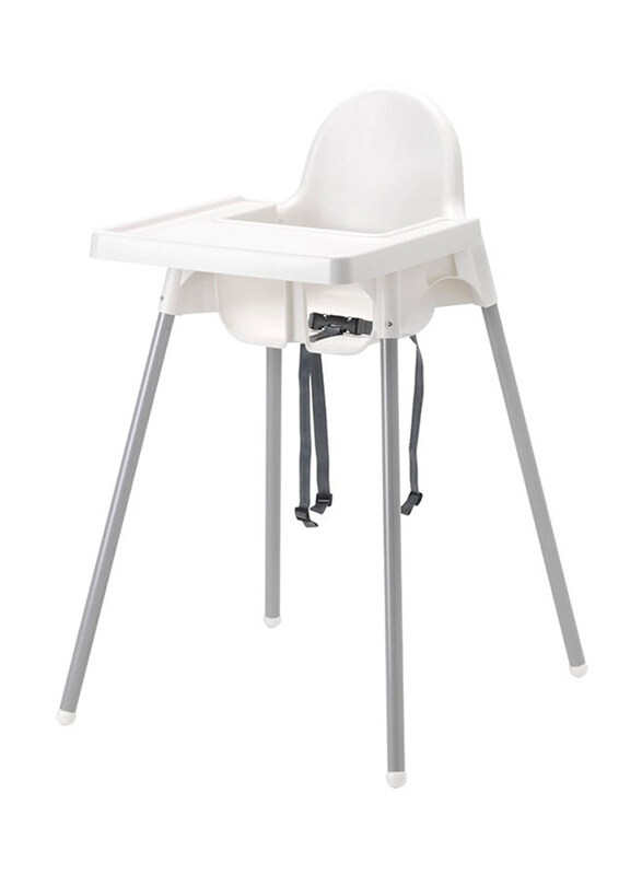 

Generic Antilop High Chair with Tray, White