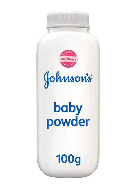 

Johnson's 100g Baby Powder, White