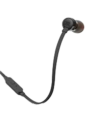 JBL Tune 110 Wired In-Ear Headphones, Black