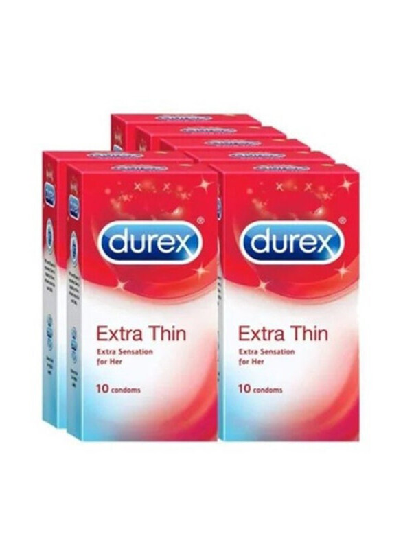 

Durex Extra Thin Condom, 7 x 10 Pieces