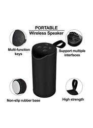TG113 Outdoor Portable Wireless Bluetooth Speaker, Black
