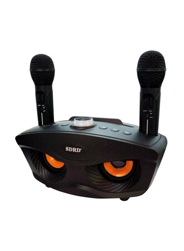 

SDRD Wireless Bluetooth Speaker with Mics, Black