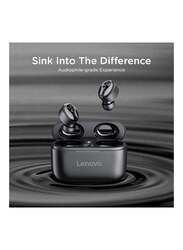 Lenovo HT18 True Wireless / Bluetooth In-Ear Earbuds, Black