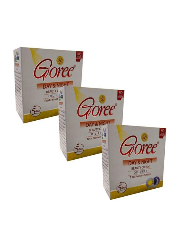 

Goree Day & Night Oil Free Beauty Cream, 30gm, 3 Piece