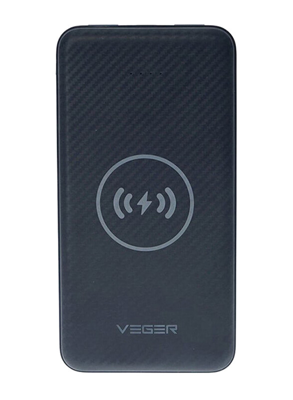 

Veger 20000mAh Wireless Charger Power Bank, 1027W, Black